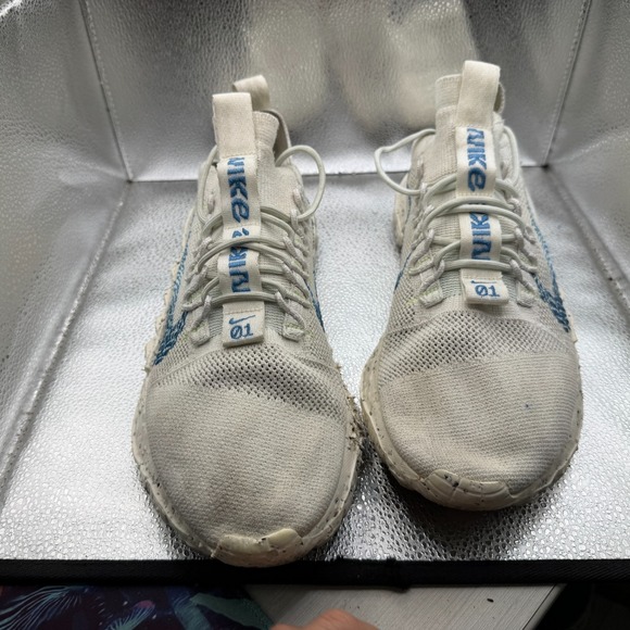 Size 12‎ Nike Space Hippie 01 White Dutch Blue Mens Running Shoes DN0010-100 main image 5